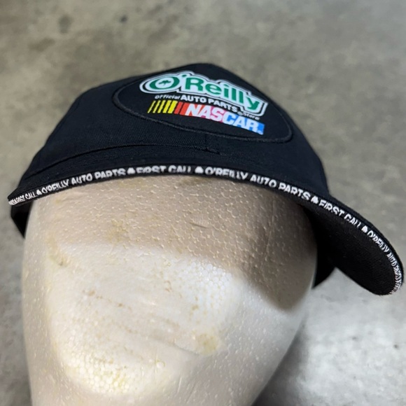 VTG O’Reilly Auto Parts NASCAR Hat Adjustable Cap Racing Embroidered - Picture 6 of 7